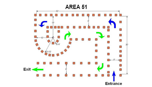 Course Layout – South East Police Motorcycle Rodeo